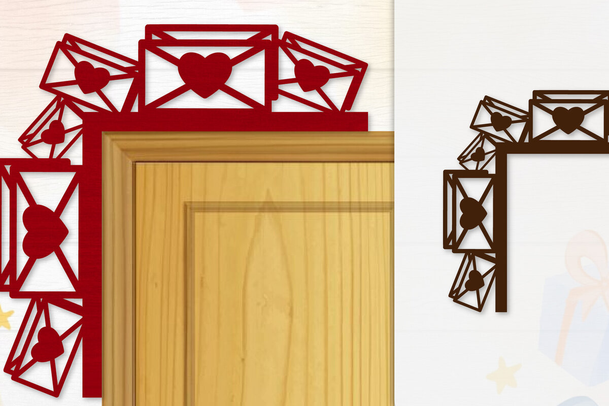 Intra απο ξύλο plywood 3mm-4mm πάχος - Γωνιακή πόρτα για Valentine Lasercut Δίασταση 20x20 cm INTRAFABR-114810374