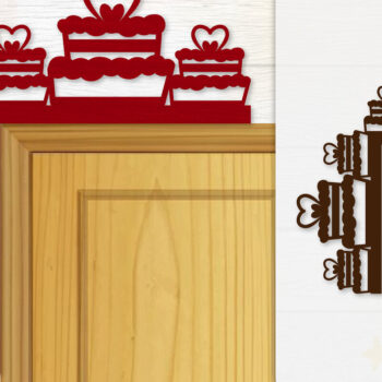 Intra απο ξύλο plywood 3mm-4mm πάχος - Γωνιακό Πορτάκι Valentine Lasercut BUNDLE 12 Δίασταση 20x20 cm INTRAFABR-114810593 - Image 3