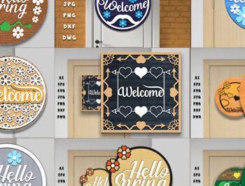 Intra απο ξύλο plywood 3mm-4mm πάχος - Κρεμάστρα πόρτας Laser Cut Bundle Δίασταση 3x3 cm INTRAFABR-83862809 - Image 4