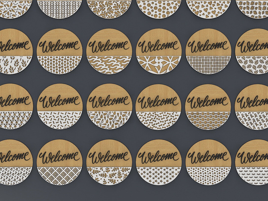 Intra απο ξύλο plywood 3mm-4mm πάχος - Πακέτο κρεμάστρας πόρτας  / Κρεμάστρες πόρτας 266 Δίασταση 30x20 cm INTRAFABR-53992364