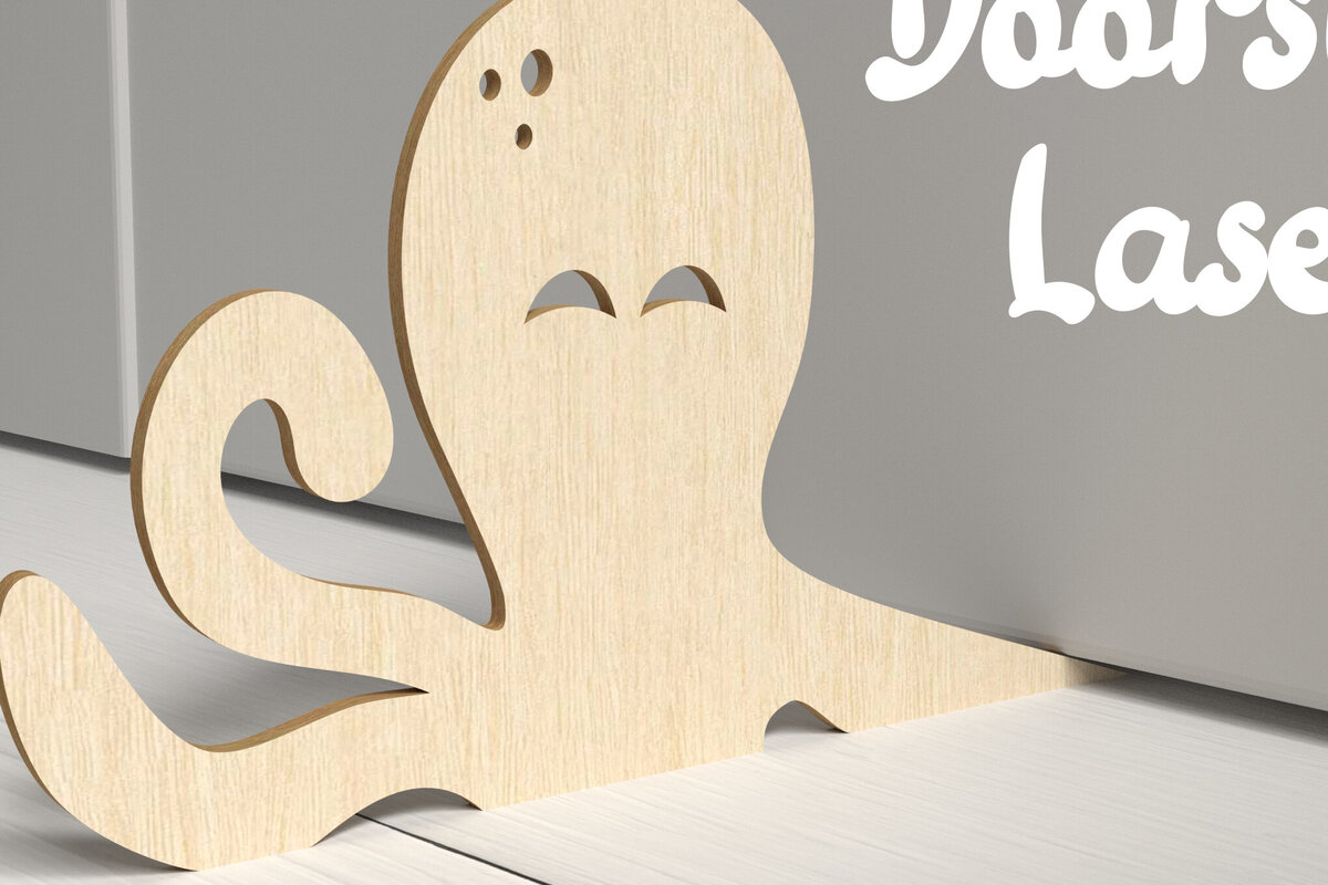 Intra απο ξύλο plywood 3mm-4mm πάχος - Διακόσμηση σπιτιού Doorstop. Doorstops  Δίασταση 30x20 cm INTRAFABR-81503033