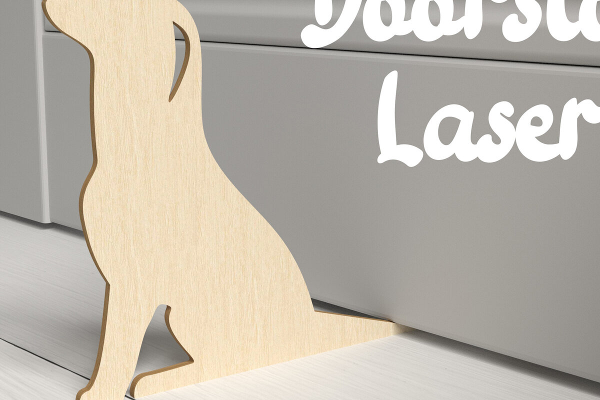 Intra απο ξύλο plywood 3mm-4mm πάχος - Διακόσμηση σπιτιού Doorstop. Doorstops  Δίασταση 30x20 cm INTRAFABR-81488262