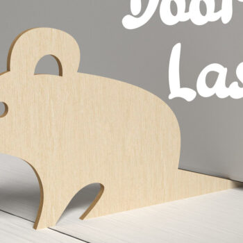 Intra απο ξύλο plywood 3mm-4mm πάχος - Doorstops . Διακόσμηση σπιτιού Doorstop Δίασταση 30x20 cm INTRAFABR-81503453 - Image 1