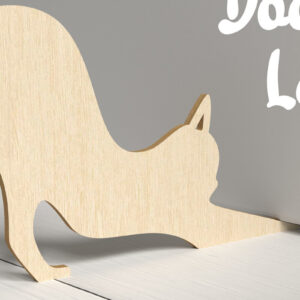 Intra απο ξύλο plywood 3mm-4mm πάχος - Doorstops . Διακόσμηση σπιτιού Doorstop Δίασταση 30x20 cm INTRAFABR-81504252