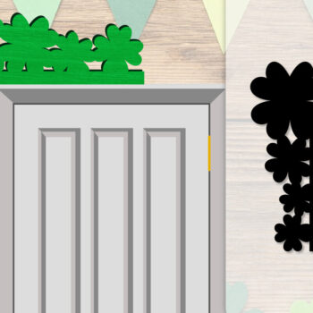 Intra απο ξύλο plywood 3mm-4mm πάχος - Dorr Corner St Patrick's Day Lasercut Δίασταση 20x20 cm INTRAFABR-117784912 - Image 1