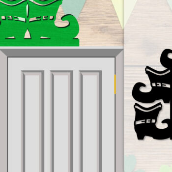 Intra απο ξύλο plywood 3mm-4mm πάχος - Dorr Corner St Patrick's Day Lasercut Δίασταση 20x20 cm INTRAFABR-117784916 - Image 1