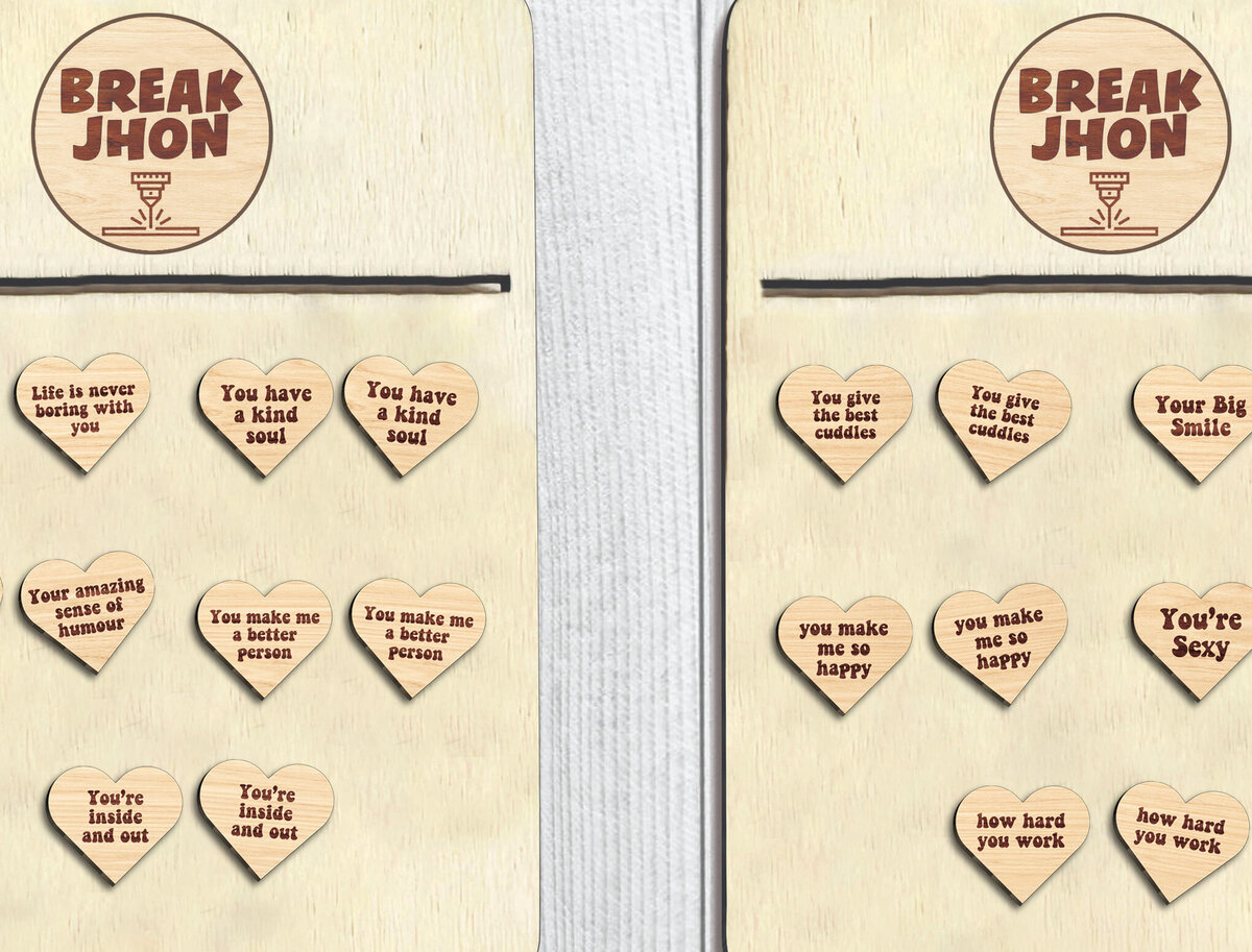 Intra απο ξύλο plywood 3mm-4mm πάχος - Διπλό  Emoji Σκουλαρίκια  Δίασταση 3x3 cm INTRAFABR-114048796