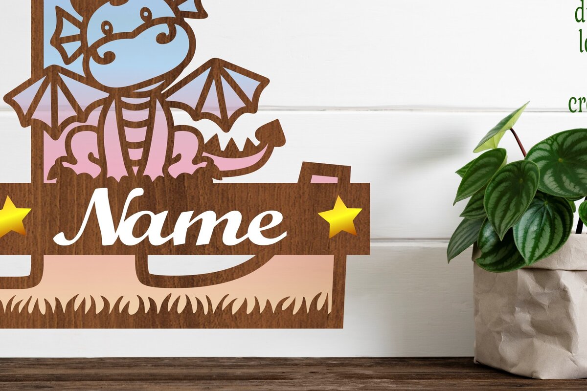 Intra απο ξύλο plywood 3mm-4mm πάχος - Δράκος κεφαλαίο μονόγραμμα Γράμμα L  Cut Δίασταση 30x20 cm INTRAFABR-75363727