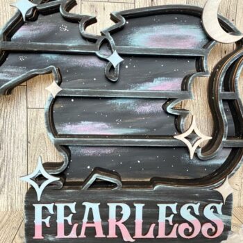 Intra απο ξύλο plywood 3mm-4mm πάχος - Dragon Crystal Shelf Laser  Δίασταση 30x20 cm INTRAFABR-35857732 - Image 4