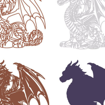 Intra απο ξύλο plywood 3mm-4mm πάχος - Dragon Multilayer /3D Dragon Mandala Δίασταση 30x30 cm INTRAFABR-82353270 - Image 8