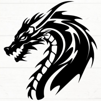 Intra απο ξύλο plywood 3mm-4mm πάχος - Dragon  Δίασταση 20x20 cm INTRAFABR-115495801 - Image 1