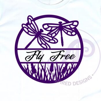 Intra απο ξύλο plywood 3mm-4mm πάχος - Dragonflies and Flowers Όνομα Τέχνης τοίχου Δίασταση 40x50 cm INTRAFABR-121690790 - Image 4