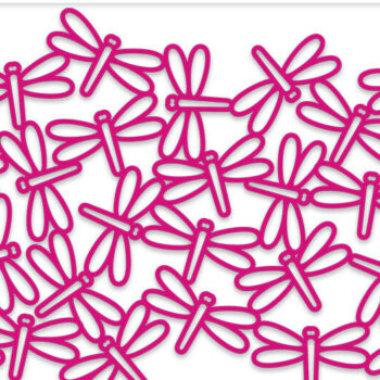 Intra απο ξύλο plywood 3mm-4mm πάχος -  αποκοπής Dragonfly Days Lantern  Δίασταση 5x11 cm INTRAFABR-13721168 - Image 2