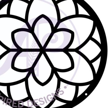 Intra απο ξύλο plywood 3mm-4mm πάχος - Dreamcatcher Laser Cut Design 1 Δίασταση 30x20 cm INTRAFABR-68419572 - Image 3