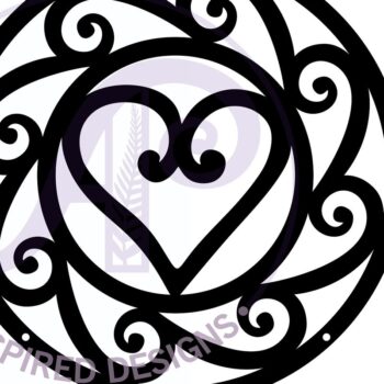 Intra απο ξύλο plywood 3mm-4mm πάχος - Dreamcatcher Laser Cut Design 7 Δίασταση 30x20 cm INTRAFABR-68421746 - Image 3