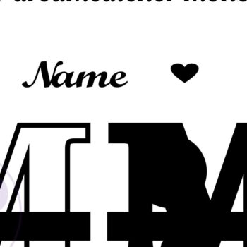 Intra απο ξύλο plywood 3mm-4mm πάχος - Ονειροπαγίδα Monogram Letter M  Cut Δίασταση 20x20 cm INTRAFABR-71527910 - Image 2