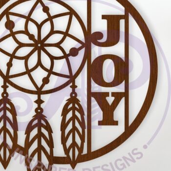 Intra απο ξύλο plywood 3mm-4mm πάχος - Ονειροπαγίδα Όνομα Τέχνης τοίχου Δίασταση 40x50 cm INTRAFABR-123595454 - Image 1