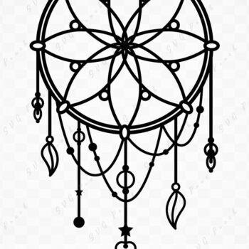 Intra απο ξύλο plywood 3mm-4mm πάχος - Dreamcatcher , Boho Δίασταση 30x20 cm INTRAFABR-117721086 - Image 3