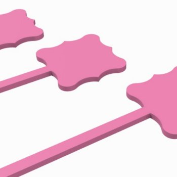 Intra απο ξύλο plywood 3mm-4mm πάχος - Drink Stirrer Laser Cut Files Δίασταση 15x15 cm INTRAFABR-118062459 - Image 1