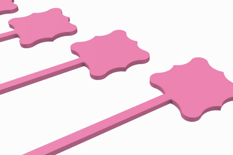 Intra απο ξύλο plywood 3mm-4mm πάχος - Drink Stirrer Laser Cut Files  Δίασταση 15x15 cm INTRAFABR-118062459