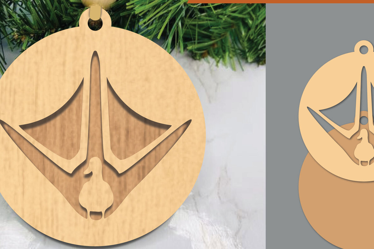 Intra απο ξύλο plywood 3mm-4mm πάχος - Στολίδι Duck Paw Laser Cut  Δίασταση 6x6 cm INTRAFABR-105775689