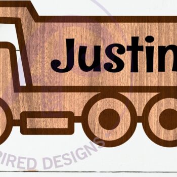 Intra απο ξύλο plywood 3mm-4mm πάχος - Περίγραμμα οχημάτων κατασκευής ανατρεπόμενων φορτηγών Δίασταση 30x20 cm INTRAFABR-111088930 - Image 1