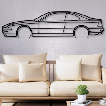 Intra απο ξύλο plywood 3mm-4mm πάχος - E31 Laser Cut Car Silhouette, Car Dxf Δίασταση 20x20 cm INTRAFABR-110508684 - Image 1