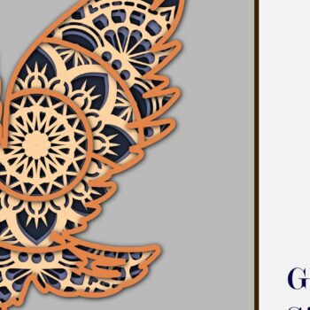 Intra απο ξύλο plywood 3mm-4mm πάχος - Eagle , 4 στρώματα Δίασταση 30x20 cm INTRAFABR-29217256 - Image 6