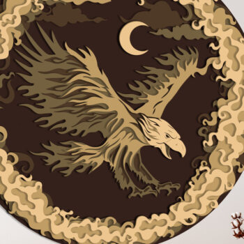 Intra απο ξύλο plywood 3mm-4mm πάχος - Eagle - 4η ΙΟΥΛΙΟΥ Πολυστρωματικά Αποκομμένα Αρχεία Δίασταση 7x19 cm INTRAFABR-12990297 - Image 1