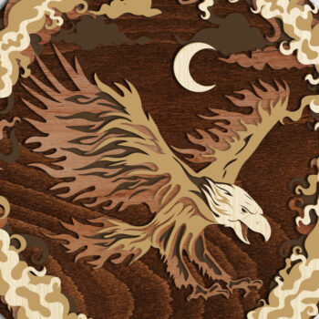 Intra απο ξύλο plywood 3mm-4mm πάχος - Eagle - 4η ΙΟΥΛΙΟΥ Πολυστρωματικά Αποκομμένα Αρχεία Δίασταση 7x19 cm INTRAFABR-12990297 - Image 2