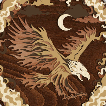 Intra απο ξύλο plywood 3mm-4mm πάχος - Eagle - 4η ΙΟΥΛΙΟΥ Πολυστρωματικά Αποκομμένα Αρχεία Δίασταση 7x19 cm INTRAFABR-12990297 - Image 5