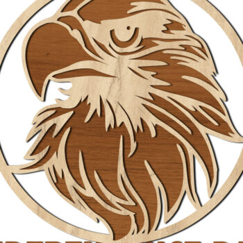 Intra απο ξύλο plywood 3mm-4mm πάχος - Αετός, Ημέρα της Ανεξαρτησίας, 4 Ιουλίου Δίασταση 12x11 cm INTRAFABR-72907523 - Image 7