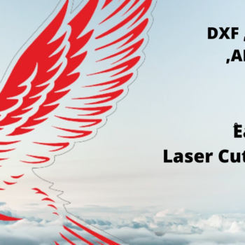 Intra απο ξύλο plywood 3mm-4mm πάχος - Eagle Laser Cut Δίασταση 40x50 cm INTRAFABR-71848878 - Image 1