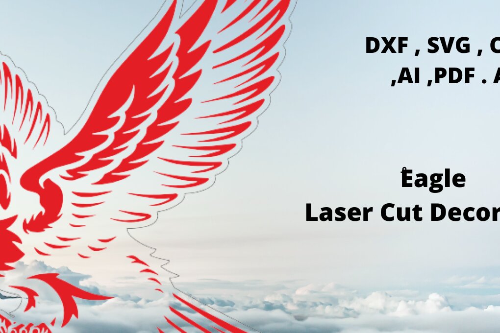 Intra απο ξύλο plywood 3mm-4mm πάχος - Eagle Laser Cut Δίασταση 40x50 cm INTRAFABR-71848878