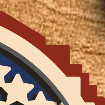 Intra απο ξύλο plywood 3mm-4mm πάχος - Eagle Multilayer /3D Patriotic Eagle Δίασταση 30x20 cm INTRAFABR-72888097 - Image 7