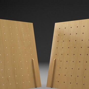 Intra απο ξύλο plywood 3mm-4mm πάχος - Βάση προβολής σκουλαρικιών / θήκη κοσμημάτων Δίασταση 30x20 cm INTRAFABR-44666682 - Image 2