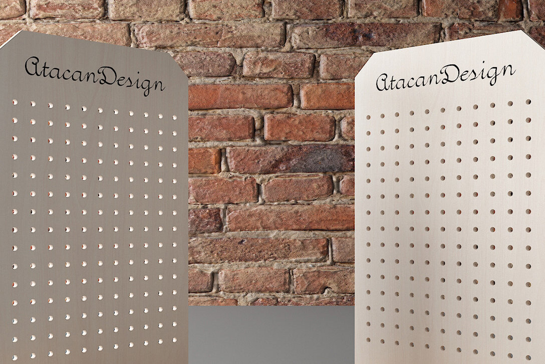 Intra απο ξύλο plywood 3mm-4mm πάχος - Θήκη σκουλαρικιών / Οθόνη κοσμημάτων  298 Δίασταση 30x20 cm INTRAFABR-57800045