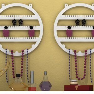 Intra απο ξύλο plywood 3mm-4mm πάχος - Στάση κοσμήματος για σκουλαρίκι Glowforge Cut File Δίασταση 3x3 cm INTRAFABR-39069846