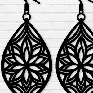 Intra απο ξύλο plywood 3mm-4mm πάχος - Σκουλαρίκι Laser Cut File, Σκουλαρίκι  Δίασταση 3x3 cm INTRAFABR-103052160