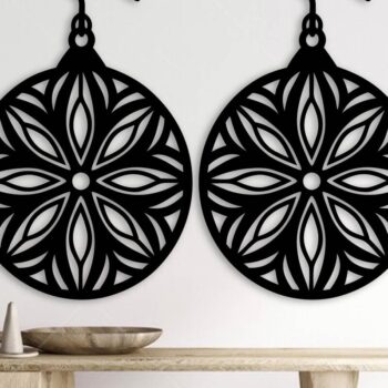 Intra απο ξύλο plywood 3mm-4mm πάχος - Σκουλαρίκι Laser Cut File, Σκουλαρίκι  Δίασταση 3x3 cm INTRAFABR-109631050 - Image 3