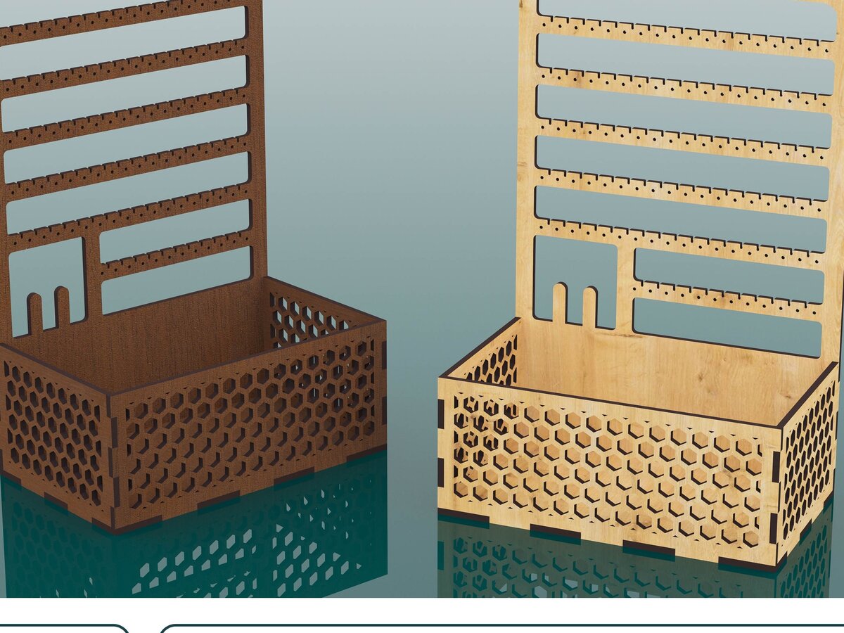 Intra απο ξύλο plywood 3mm-4mm πάχος - Αρχεία  κοπής με λέιζερ βάση σκουλαρικιών Δίασταση 200x120 cm INTRAFABR-65997856