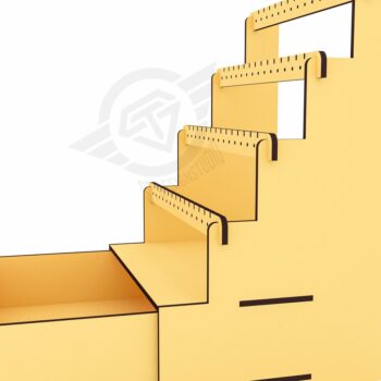 Intra απο ξύλο plywood 3mm-4mm πάχος - Αρχεία  κοπής με λέιζερ βάση σκουλαρικιών Δίασταση 160x125 cm INTRAFABR-119430868 - Image 4