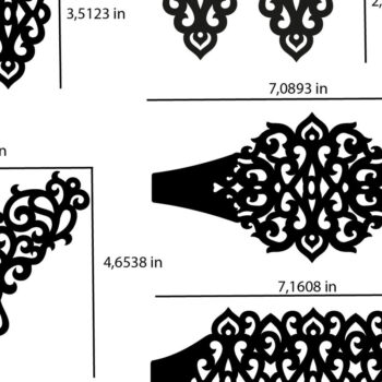 Intra απο ξύλο plywood 3mm-4mm πάχος - Σκουλαρίκια, Βραχιόλια, Κολιέ Δίασταση 3x3 cm INTRAFABR-67855799 - Image 2