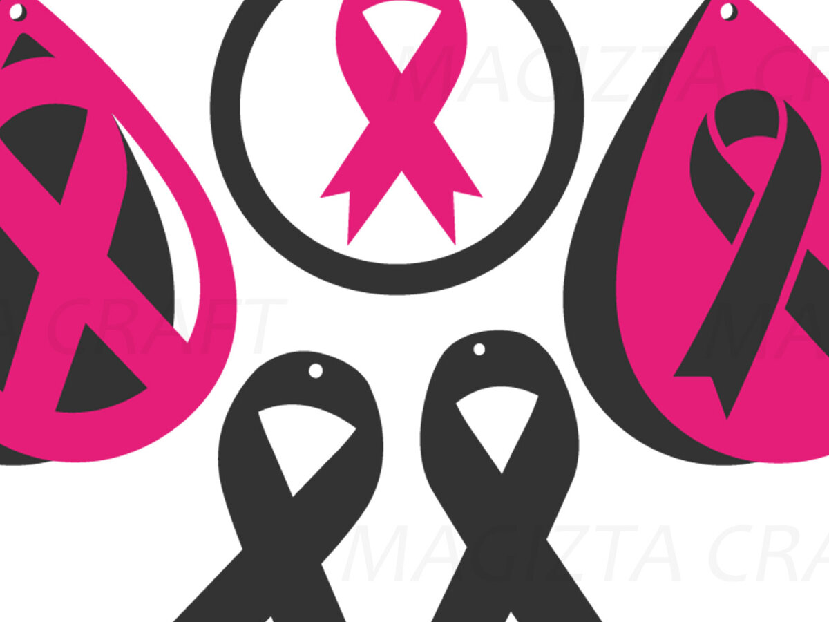 Intra απο ξύλο plywood 3mm-4mm πάχος - Σκουλαρίκια Fight Pink Bow Laser Cut  Δίασταση 3x3 cm INTRAFABR-90242820