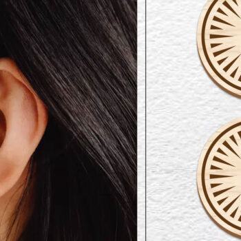 Intra απο ξύλο plywood 3mm-4mm πάχος - Σκουλαρίκια Firework Magnet Πακέτο Lasercut Δίασταση 3x3 cm INTRAFABR-101770178 - Image 5