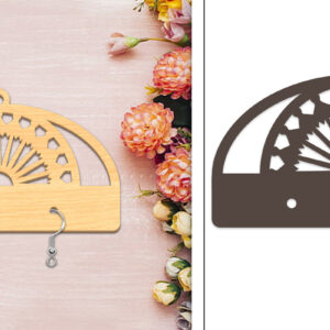 Intra απο ξύλο plywood 3mm-4mm πάχος - Στήριγμα σκουλαρίκια Laser Cut Δίασταση 3x3 cm INTRAFABR-103959380