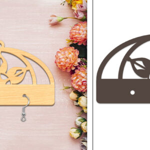 Intra απο ξύλο plywood 3mm-4mm πάχος - Στήριγμα σκουλαρίκια Laser Cut Δίασταση 3x3 cm INTRAFABR-103960489