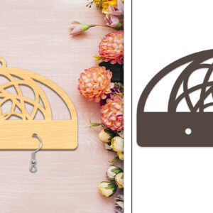 Intra απο ξύλο plywood 3mm-4mm πάχος - Στήριγμα σκουλαρίκια Laser Cut Δίασταση 3x3 cm INTRAFABR-103958429