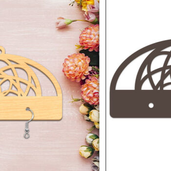 Intra απο ξύλο plywood 3mm-4mm πάχος - Στήριγμα σκουλαρίκια Laser Cut Δίασταση 3x3 cm INTRAFABR-103958429 - Image 1