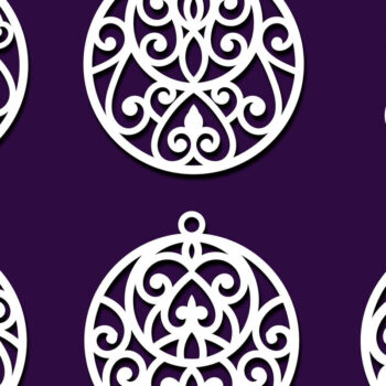 Intra απο ξύλο plywood 3mm-4mm πάχος - Σκουλαρίκια Κοσμήματα Laser Cut Bundle 30 Δίασταση 3x3 cm INTRAFABR-78343205 - Image 3